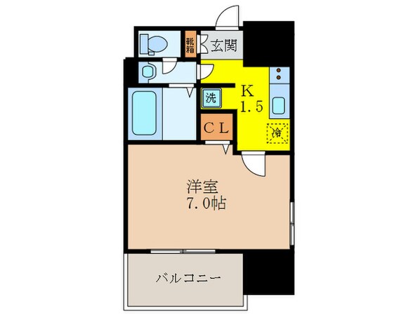 Mプラザ布施駅前参番館の物件間取画像